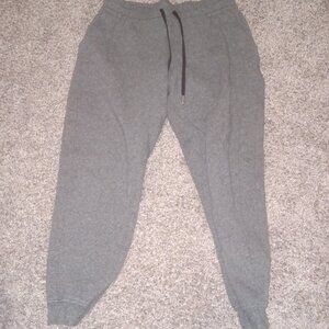 Gray sweat pants